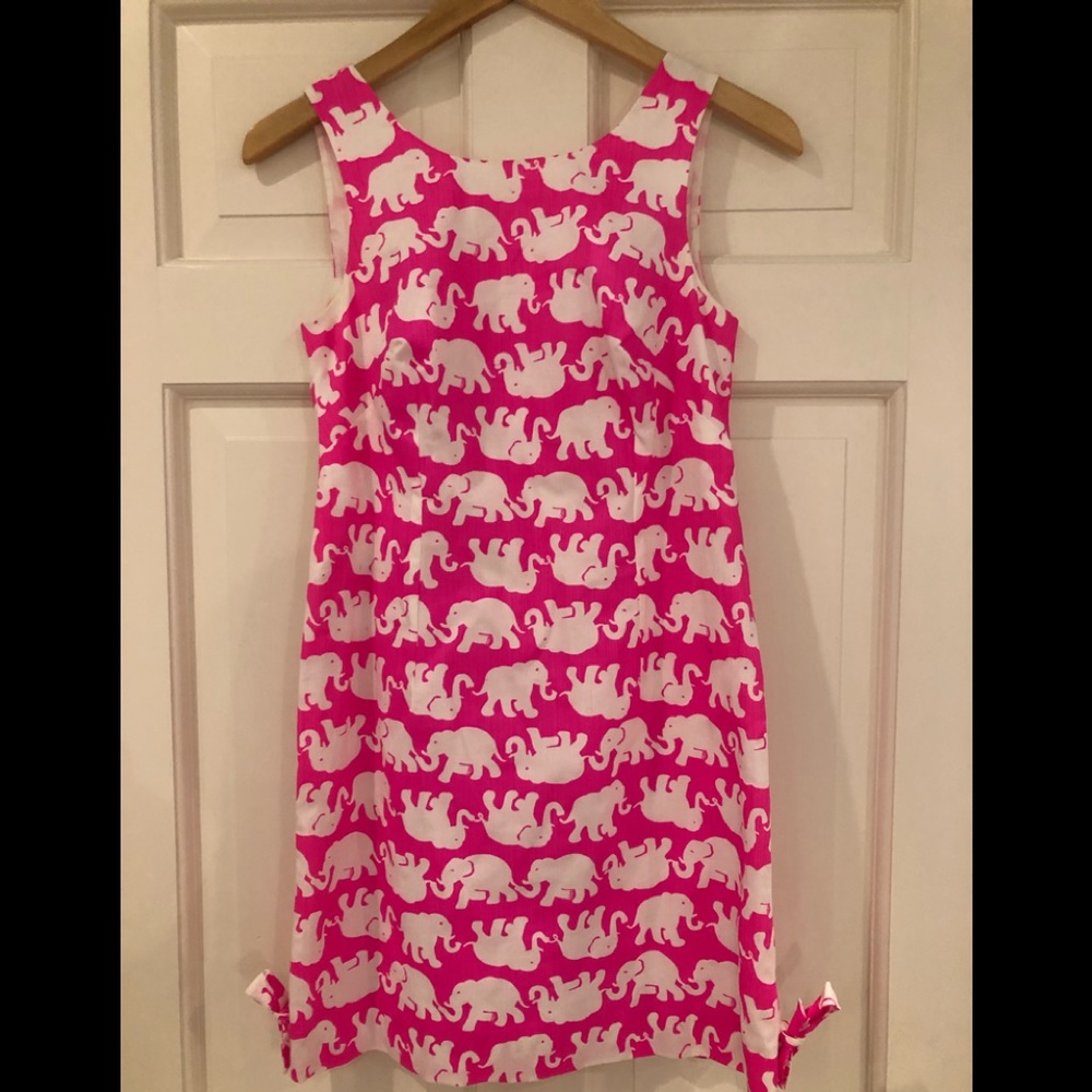 Lilly Pulitzer Dress Elephant Print size 0